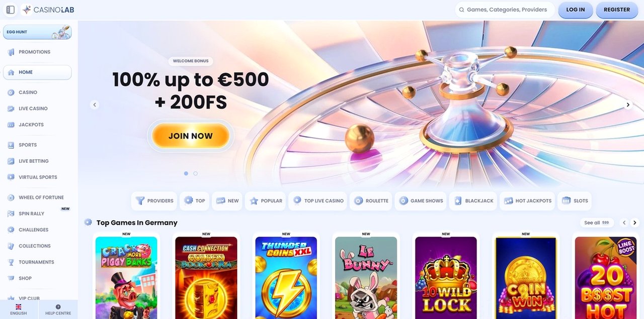 Casinolab UK 2026 – Honest Review & Player Guide Casino
